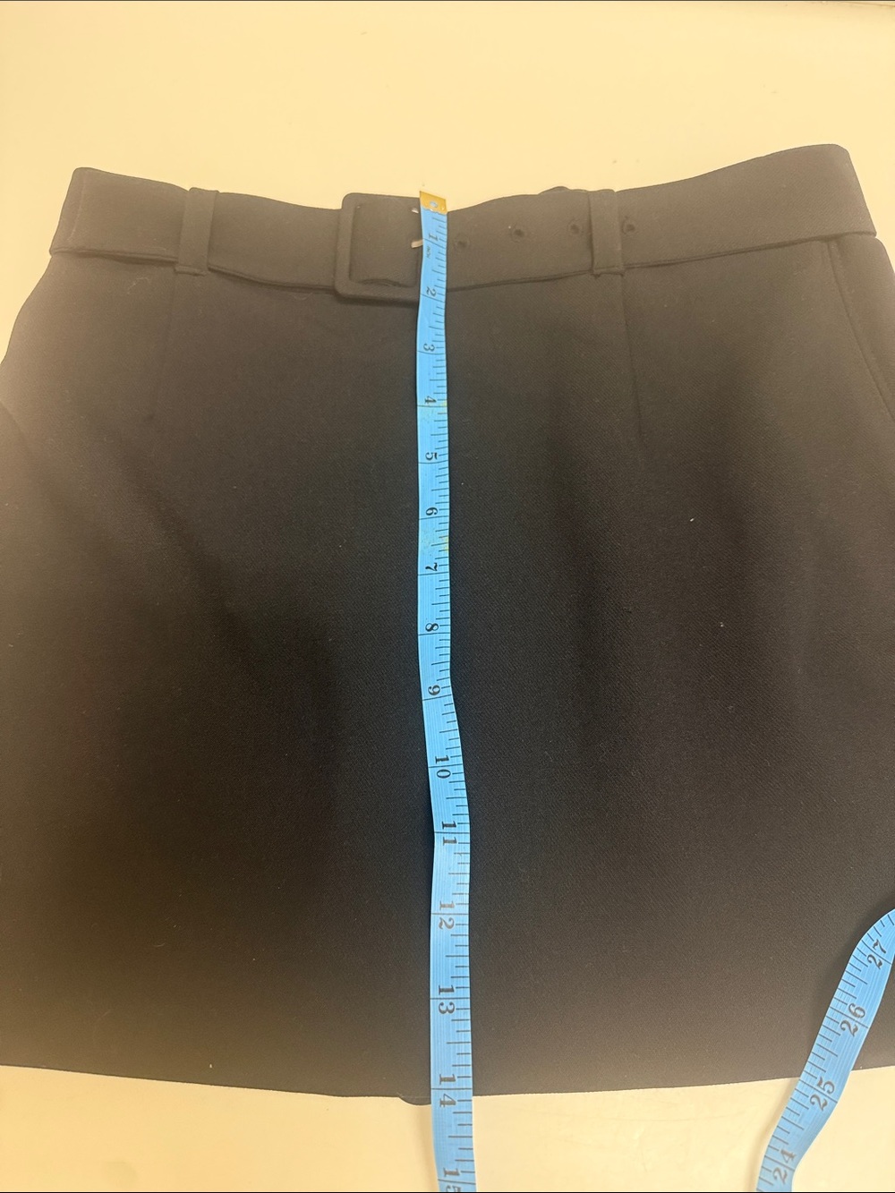 Abercrombie & Fitch Black Belted Mini Skirt - Women's - Picture 6 of 8